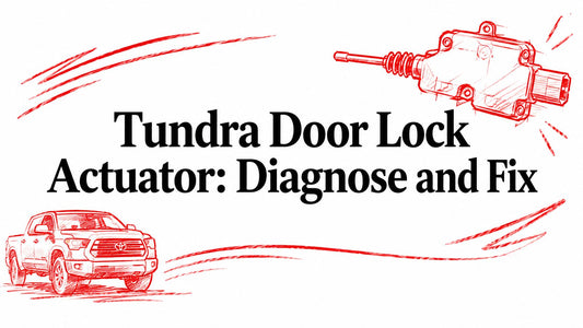 Tundra Door Lock Actuator: Diagnose and Fix