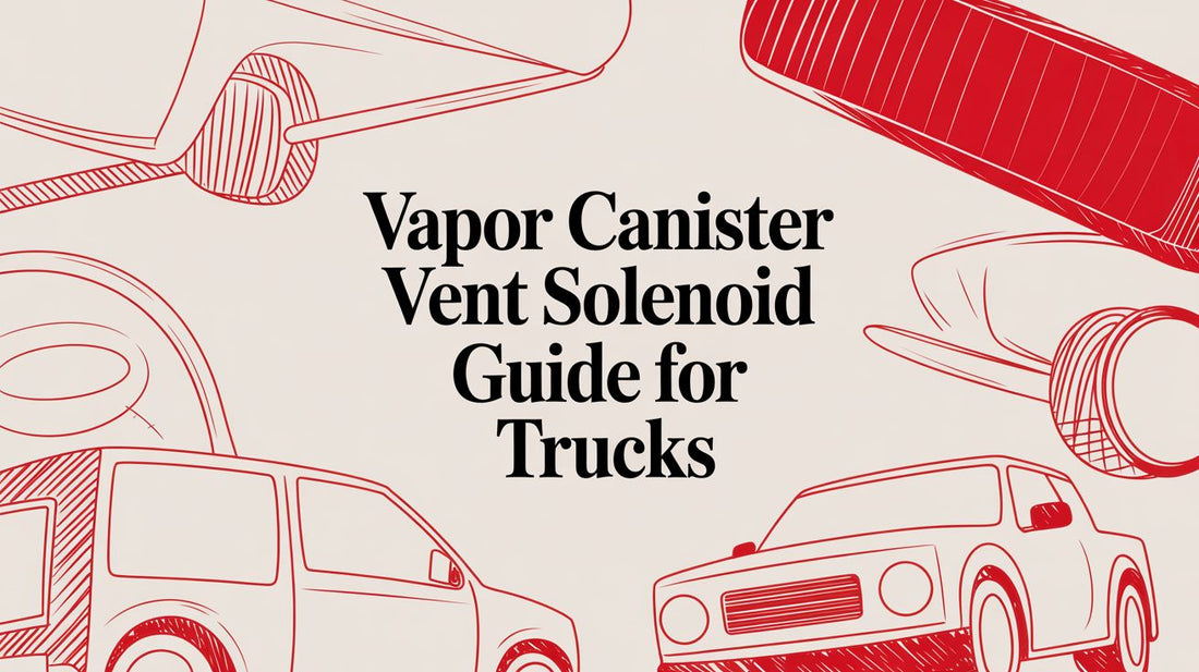 Vapor Canister Vent Solenoid Guide for Trucks