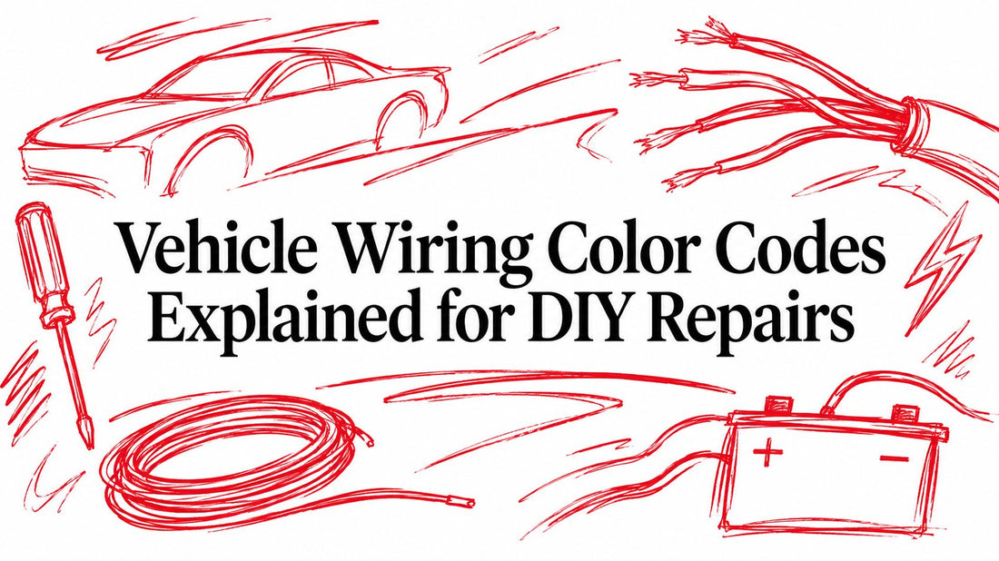 Vehicle Wiring Color Codes Explained for DIY Repairs