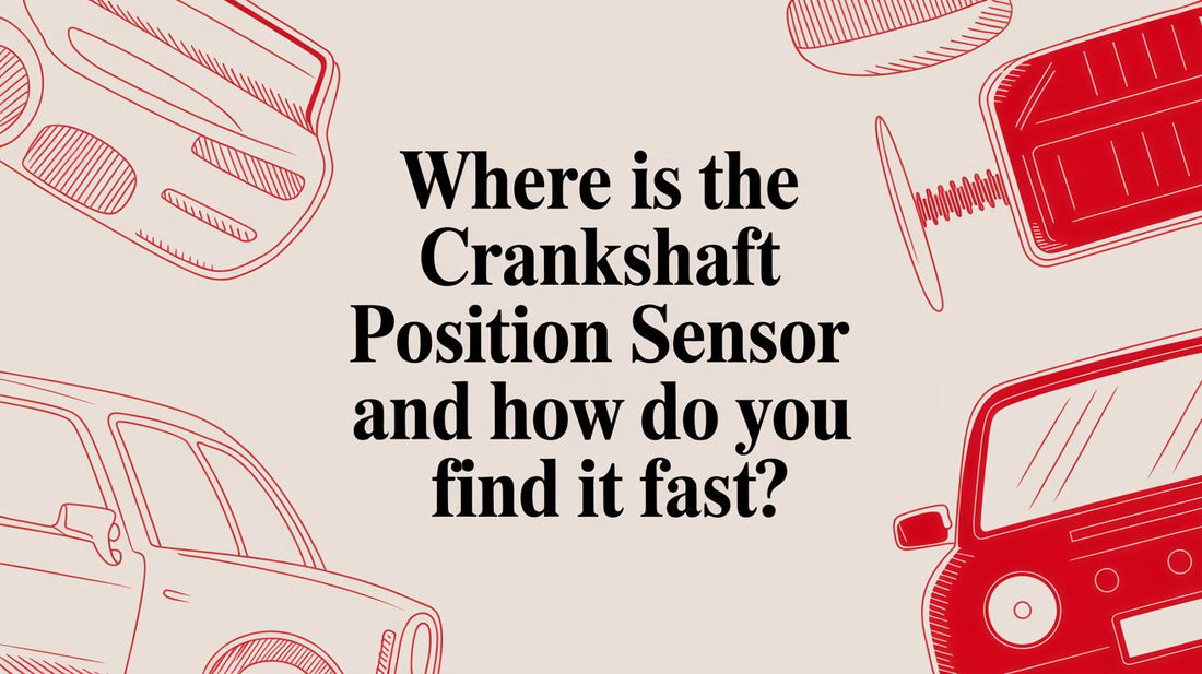 Where Is the Crankshaft Position Sensor and How Do You Find It Fast