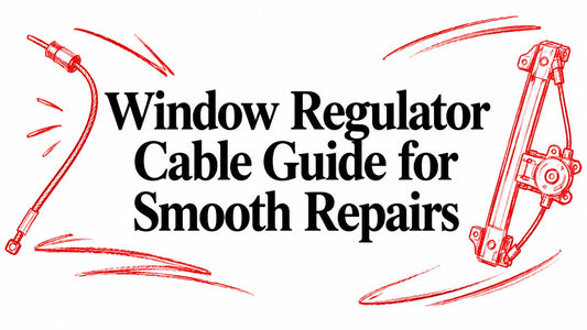 Window Regulator Cable Guide for Smooth Repairs