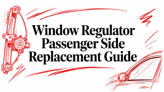 Window Regulator Passenger Side Replacement Guide
