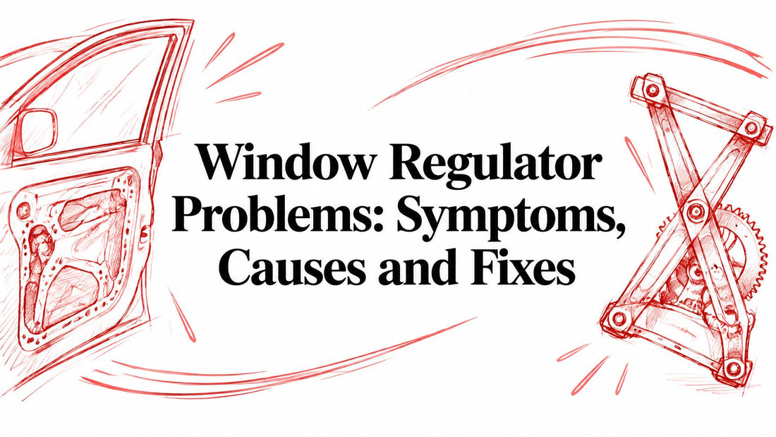 Window Regulator Problems: Symptoms, Causes and Fixes