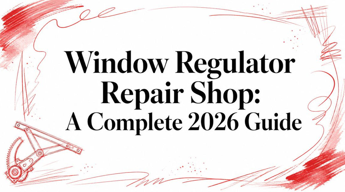 Window Regulator Repair Shop: A Complete 2026 Guide