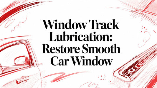 Window Track Lubrication: Restore Smooth Car Window