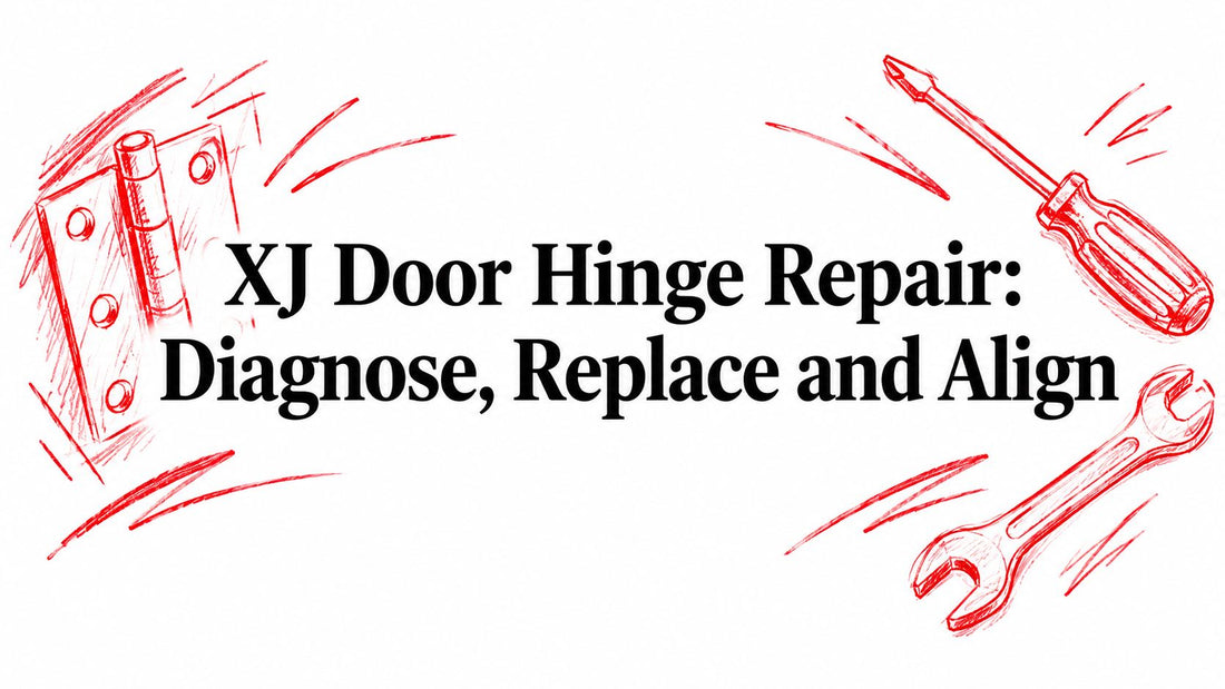 XJ Door Hinge Repair: Diagnose, Replace and Align
