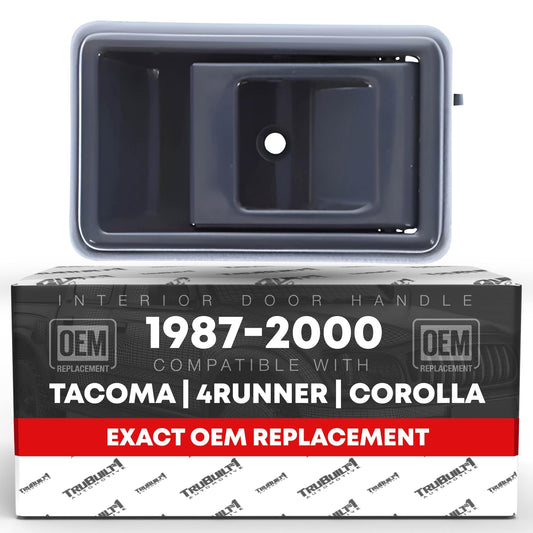 Toyota Corolla Tacoma Passenger Door Handle - Interior - Gray Plastic - 1988-2000 - Gray,Passenger Door Handle