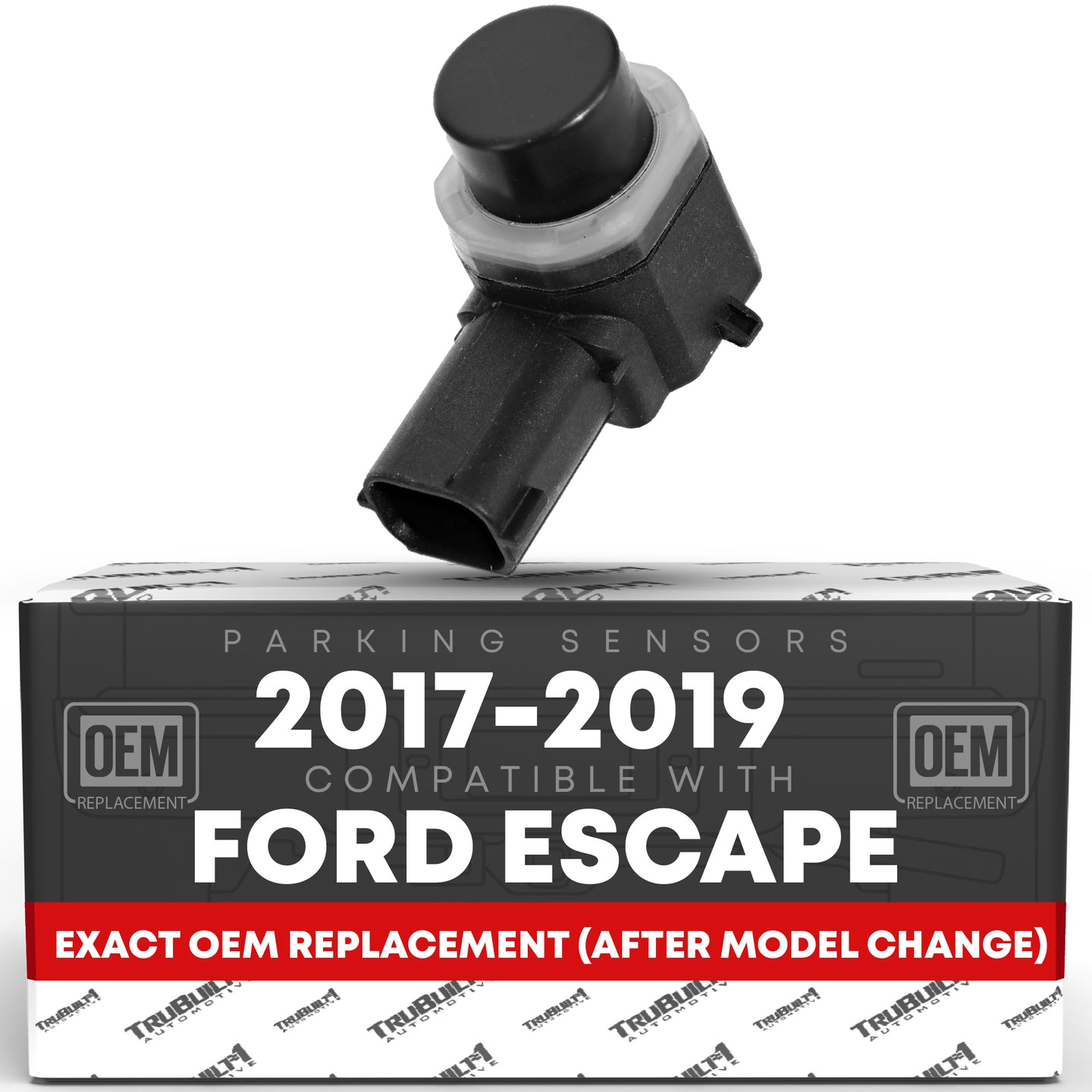 2017-2019 Ford Escape Car Parking Sensors - Front or Rear Bumper Parking Aid Sensor, Backup Reverse Parking Assist Kit