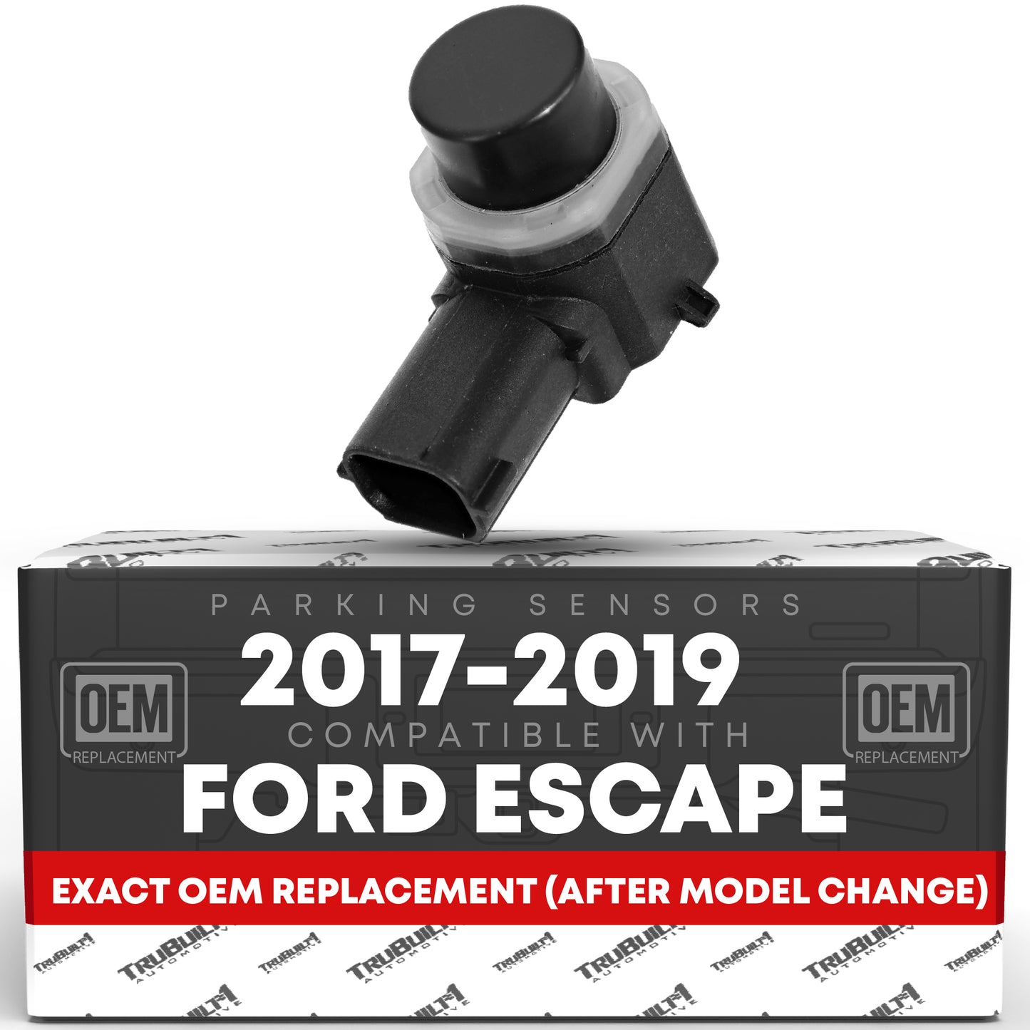 2017-2019 Ford Escape Car Parking Sensors - Front or Rear Bumper Parking Aid Sensor, Backup Reverse Parking Assist Kit