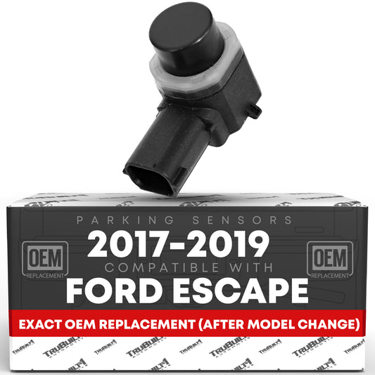2017-2019 Ford Escape Car Parking Sensors - Front or Rear Bumper Parking Aid Sensor, Backup Reverse Parking Assist Kit