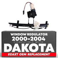 2000-2004 Dodge Dakota 1998-2003 Dodge Durango Power Window Regulator with Motor Assembly Front Passenger Side