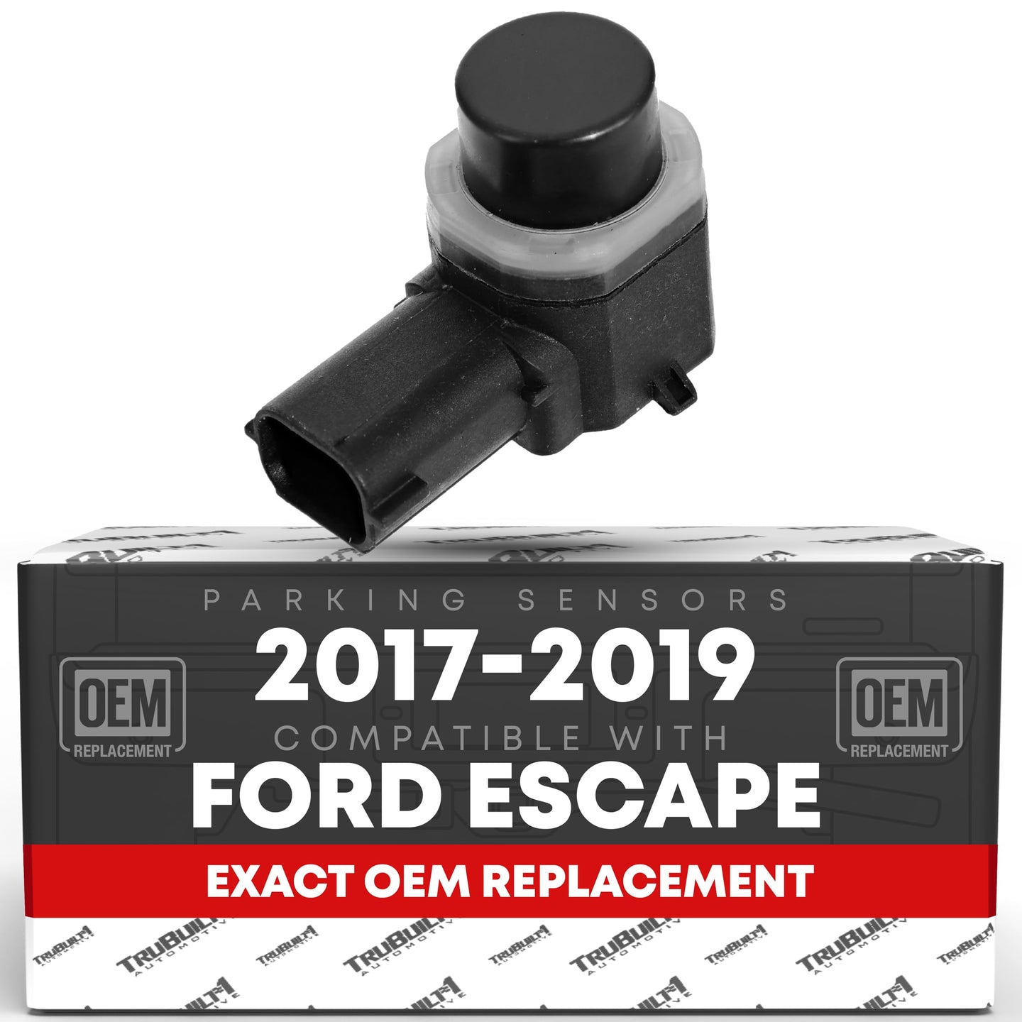 2017-2019 Ford Escape Car Parking Sensors - Front or Rear Bumper Parking Aid Sensor, Backup Reverse Parking Assist Kit