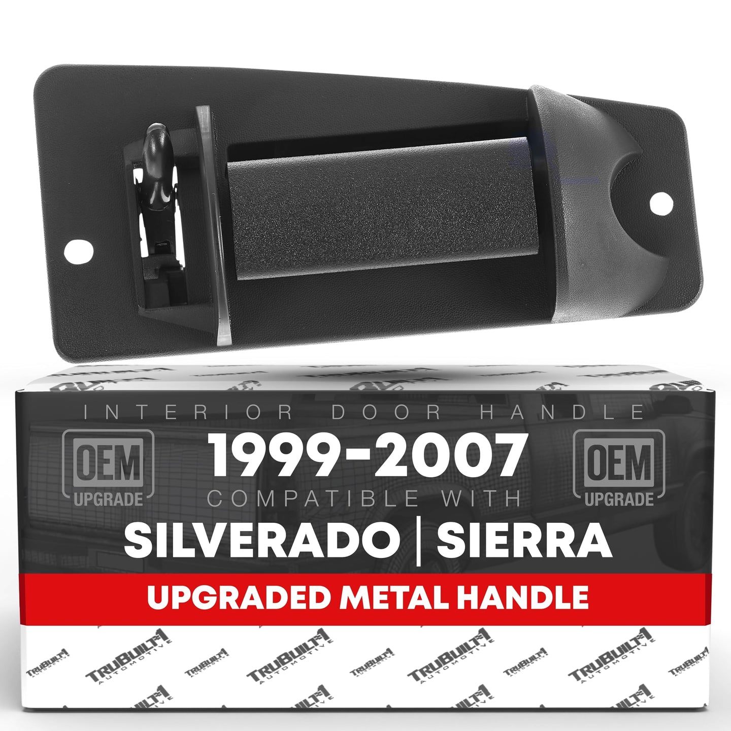 1999-2007 Chevrolet Silverado 1500 2500 GMC Sierra 1500 2500 3500 Extended Cab Rear Passenger Door Handle - Upgraded Metal - Right Side Ext Cab Handle (Metal)