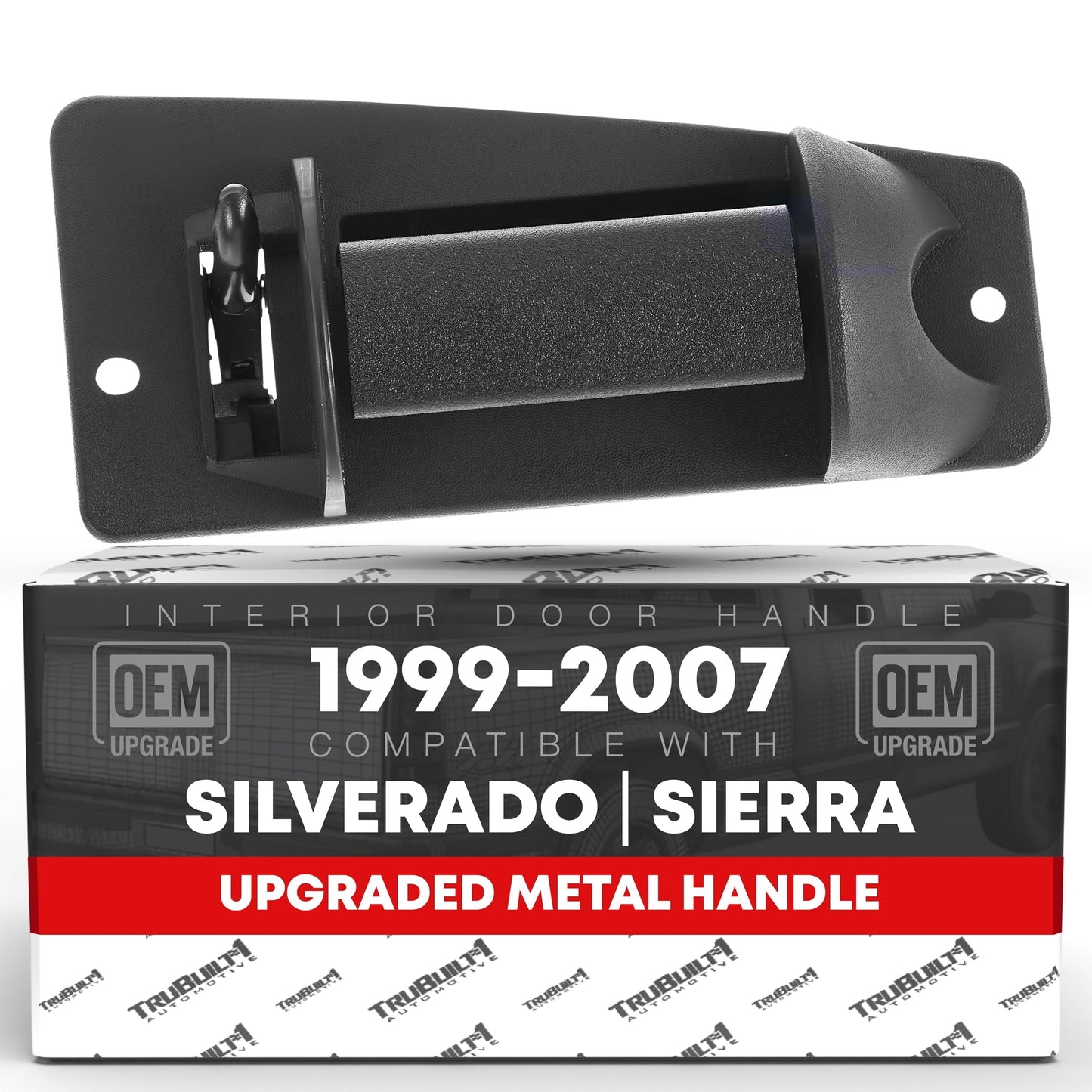 1999-2007 Chevrolet Silverado 1500 2500 GMC Sierra 1500 2500 3500 Extended Cab Rear Passenger Door Handle - Upgraded Metal - Right Side Ext Cab Handle (Metal)