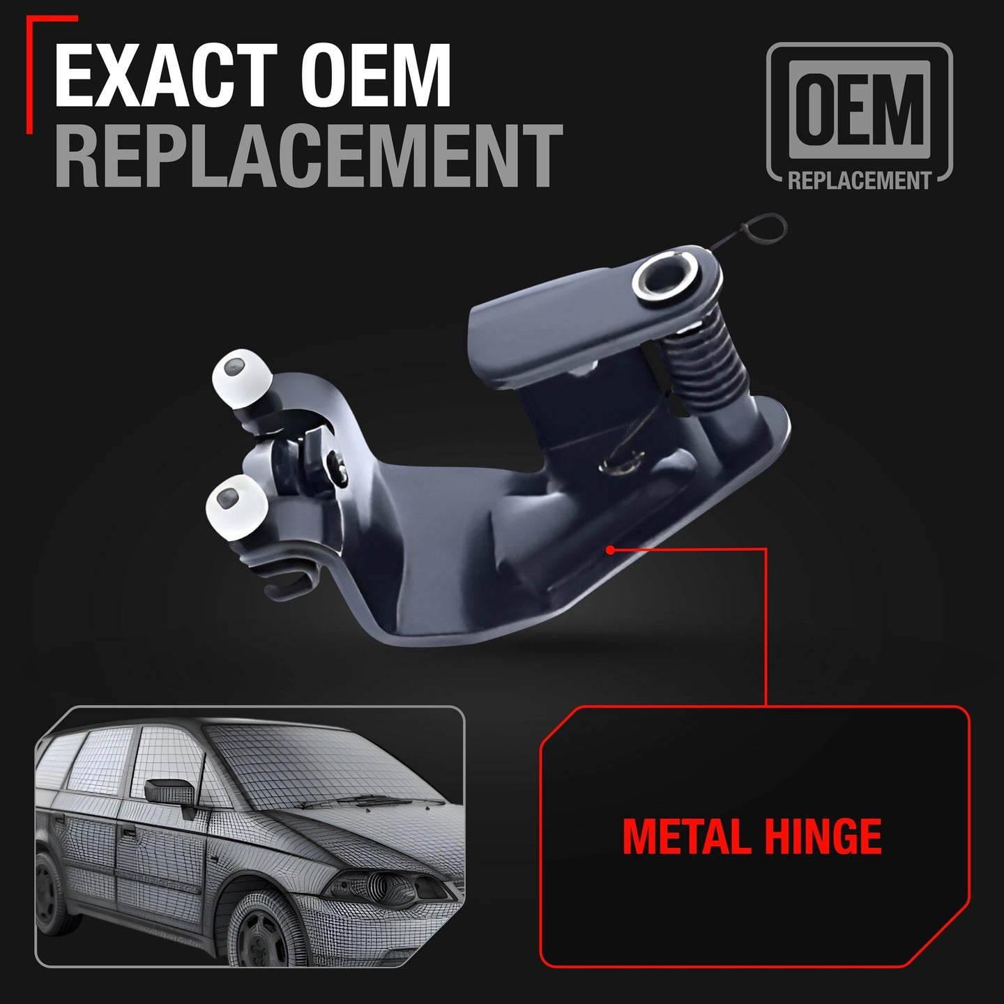 2005-2010 Honda Odyssey EX EX-L Touring Passenger Side Sliding Door Roller Assembly Upgraded Metal - Sliding Door Passenger Side