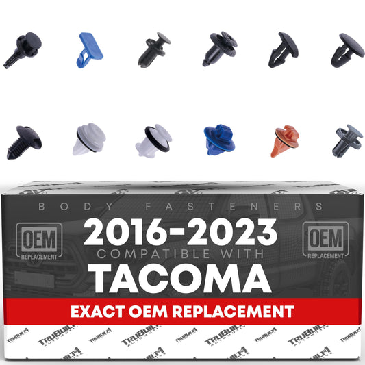 2016-2023 Toyota Tacoma Body Fastener Kit 120 pcs for Bumper Grille Fender Door Trim Wheel Opening
