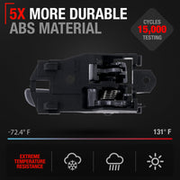 Toyota Camry Interior Door Handle, Front/Rear Left Driver Side - Gray (Sage), Plastic - Front or Rear Driver Side Handle