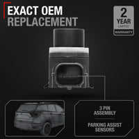 2017-2019 Ford Escape Car Parking Sensors 4 Pieces - Front or Rear Bumper Backup Reverse Parking Assist Kit