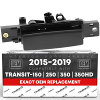 2014-2024 Ford Transit 2015-2019 Ford F-150 Interior Passenger Sliding Door Handle Replacement - Textured Black Plastic - Interior Sliding Door Handle