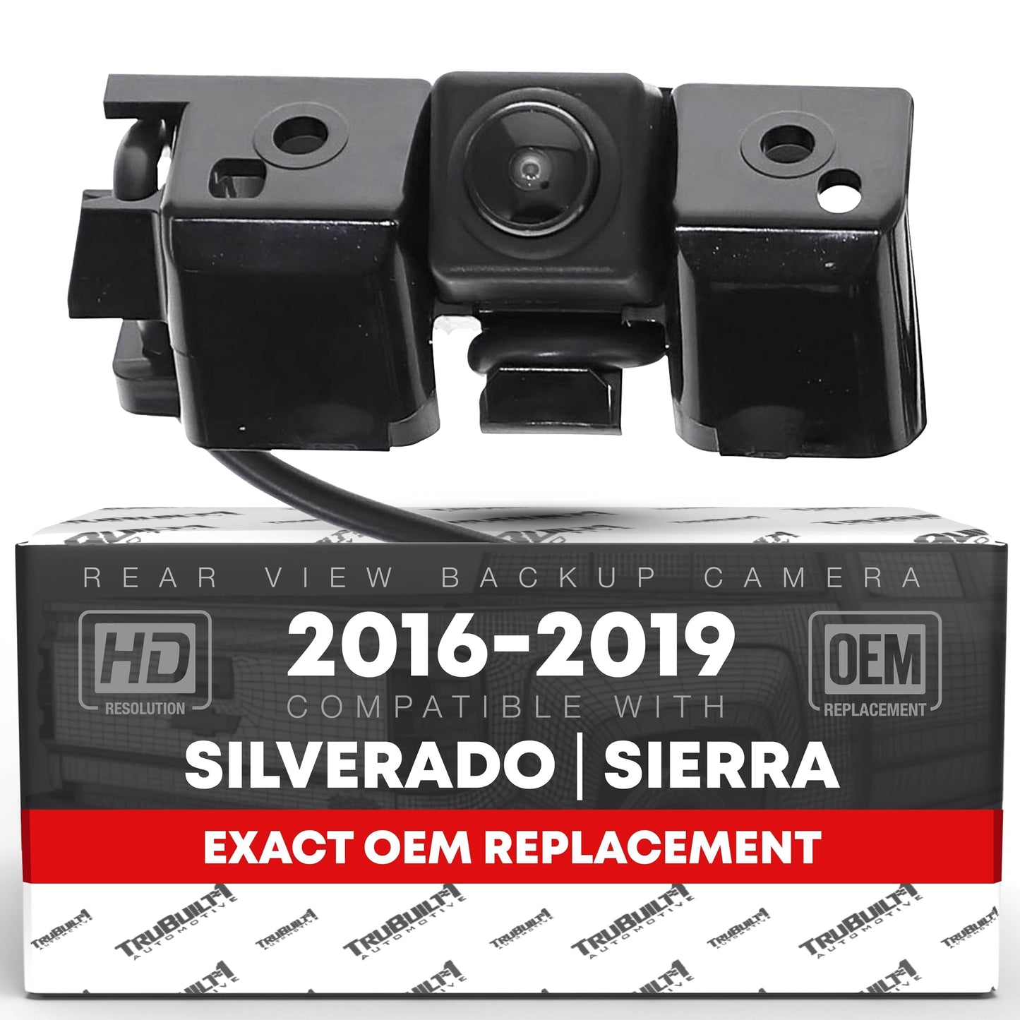 2016-2019 Chevrolet Silverado GMC Sierra 1500 2500 3500 Rear View Backup Camera - Reverse Park Assist Without EZ-LIFT