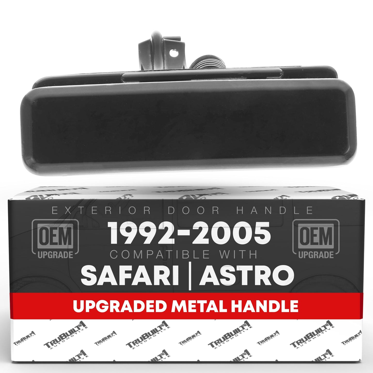 1992-2005 Chevrolet Astro GMC Safari Exterior Front Driver Door Handle - Smooth Metal - Driver Front Handle