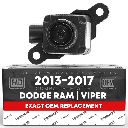 Dodge Ram Viper Rear View Backup Camera - Reverse Park Assist - 2013-2017 Models