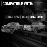 2013-2020 Dodge Ram 1500 Parking Sensors Housing Bezel, Front Driver and Passenger Side - Front Bumper Parking Aid Sensor Bezel, Plastic