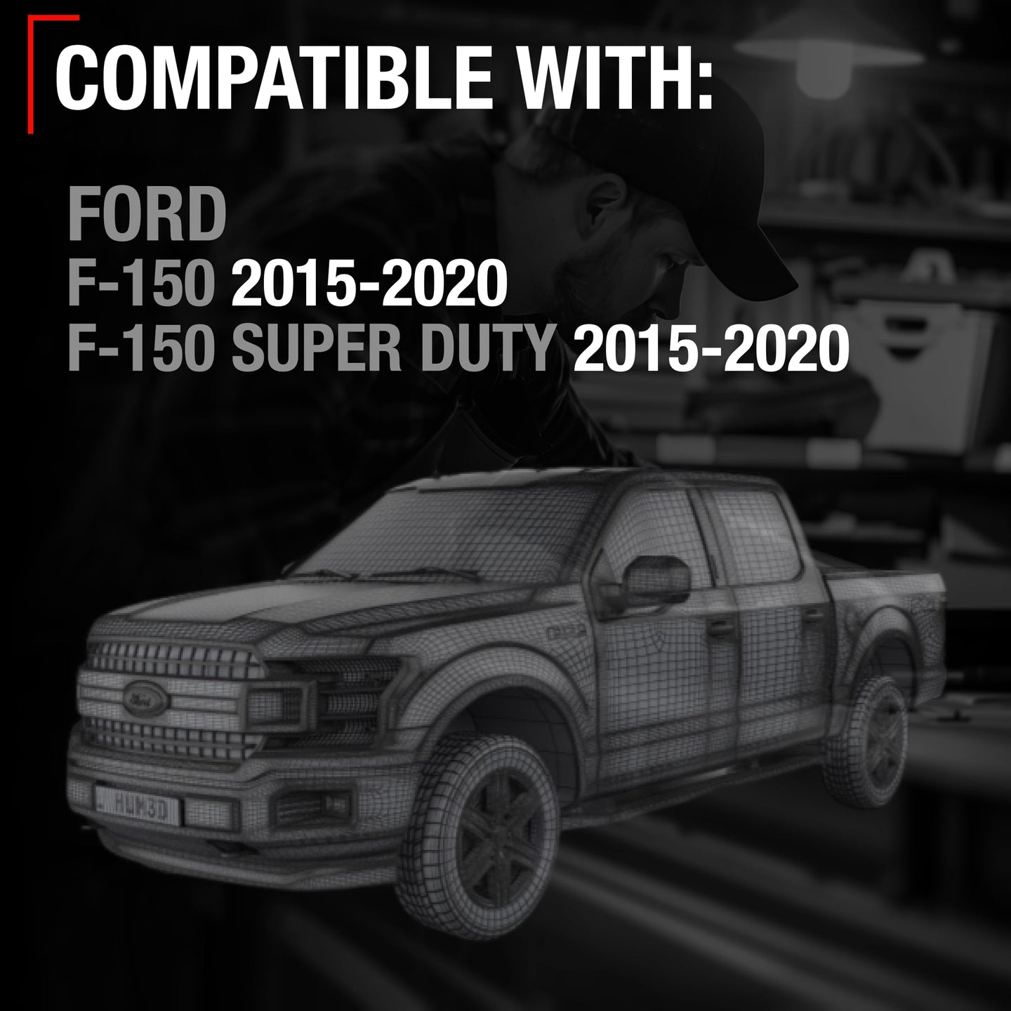 Ford F-150 Super Duty Parking Sensors - Front or Rear, Backup Reverse Assist Sensor Kit