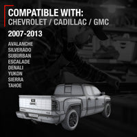 2007-2013 Chevrolet Avalanche Tahoe Suburban Silverado Cadillac Escalade GMC Sierra Denali Yukon Exterior Rear Passenger Door Handle - Olympic White - Rear Passenger Door Handle