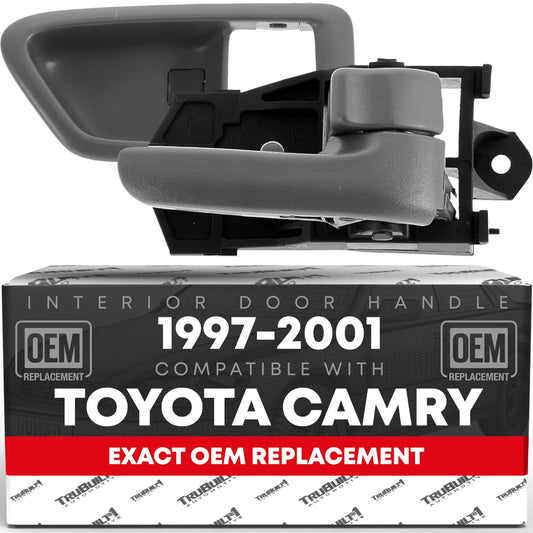 Toyota Camry Interior Passenger Door Handle - Front or Rear - Gray (Sage) - Plastic - Front or Rear Passenger Side Handle