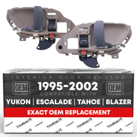 1995-2002 Chevrolet GMC C1500 K1500 C2500 K2500 C3500 K3500 C3500HD C5500 Suburban Interior Front/Rear Driver & Passenger Door Handle - Front/Rear Driver + Passenger Side