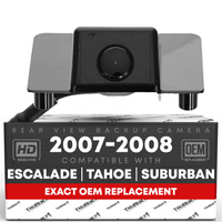 Chevrolet Tahoe Suburban GMC Yukon Cadillac Escalade ESV Rear View Backup Camera