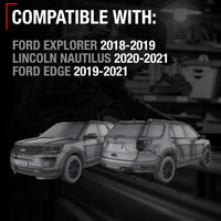 Ford Edge Explorer Lincoln Nautilus Parking Sensors - Front/Rear Bumper Sensor Kit, Backup Assist