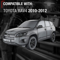 Toyota RAV4 Sun Visor - Right Passenger Side - Beige with Mirror - Beige,Passenger