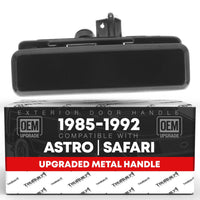 1985-1992 Chevrolet Astro GMC Safari 1990-1996 Pontiac Trans Sport Oldsmobile Silhouette Lumina APV Exterior Front Passenger Door Handle - Metal - Passenger Front Handle