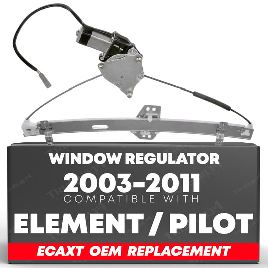 2003-2011 Honda Element 2003-2008 Honda Pilot Power Window Regulator with Motor Assembly Rear Passenger Side Upgraded Metal