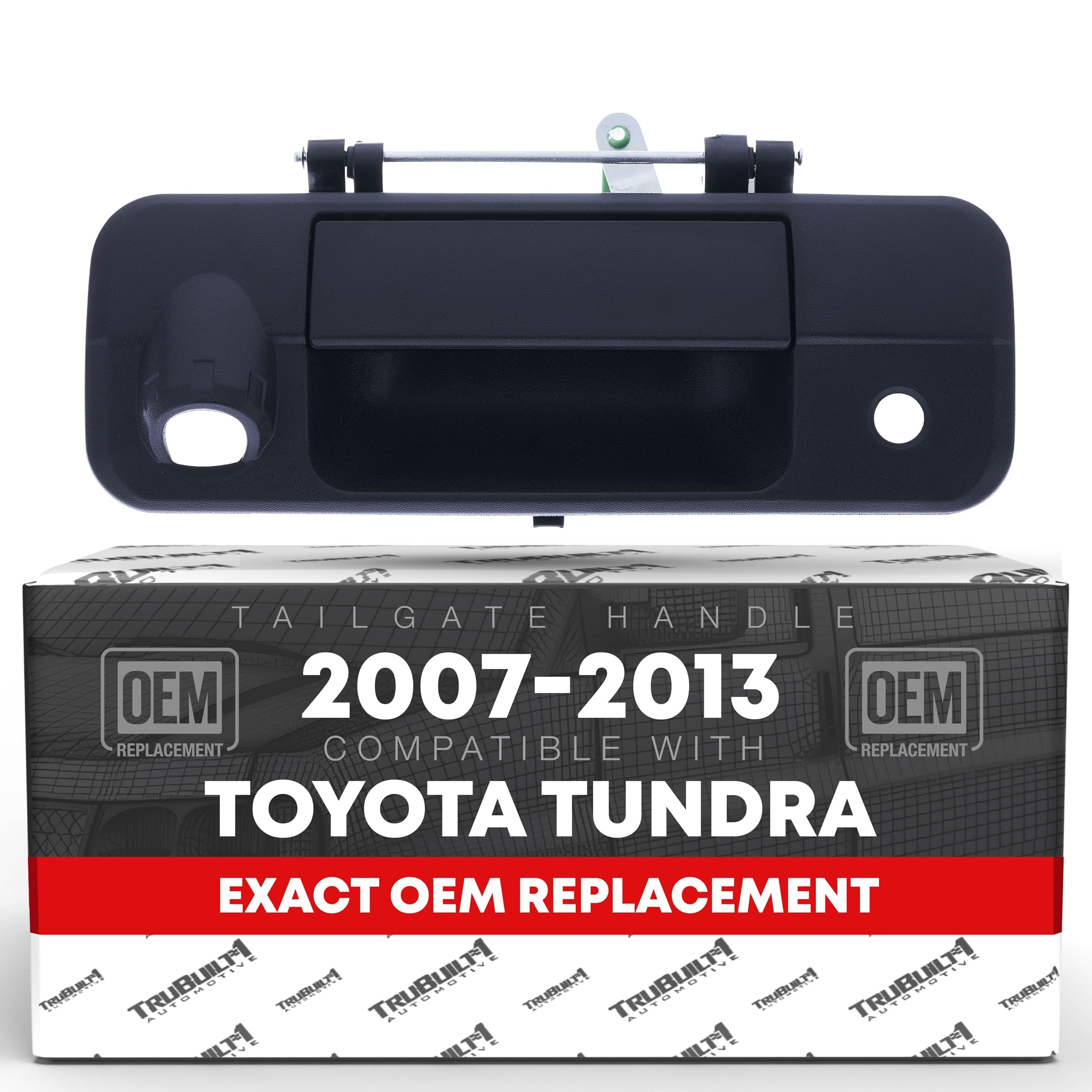Tailgate Handle Latch w/Camera Hole - Compatible with 2007-2013