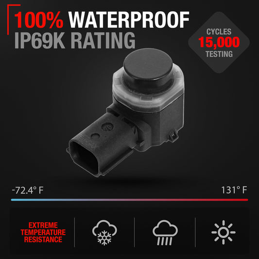 HC3Z-15K859-A Rear Parking Sensor For Ford F-150 F-250 F-350 Super Duty 2015-2018