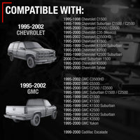 Chevrolet GMC Suburban C/K C3500HD C5500 Interior Door Handle - Front/Rear Driver Side - Blue - Front & Rear Left Side