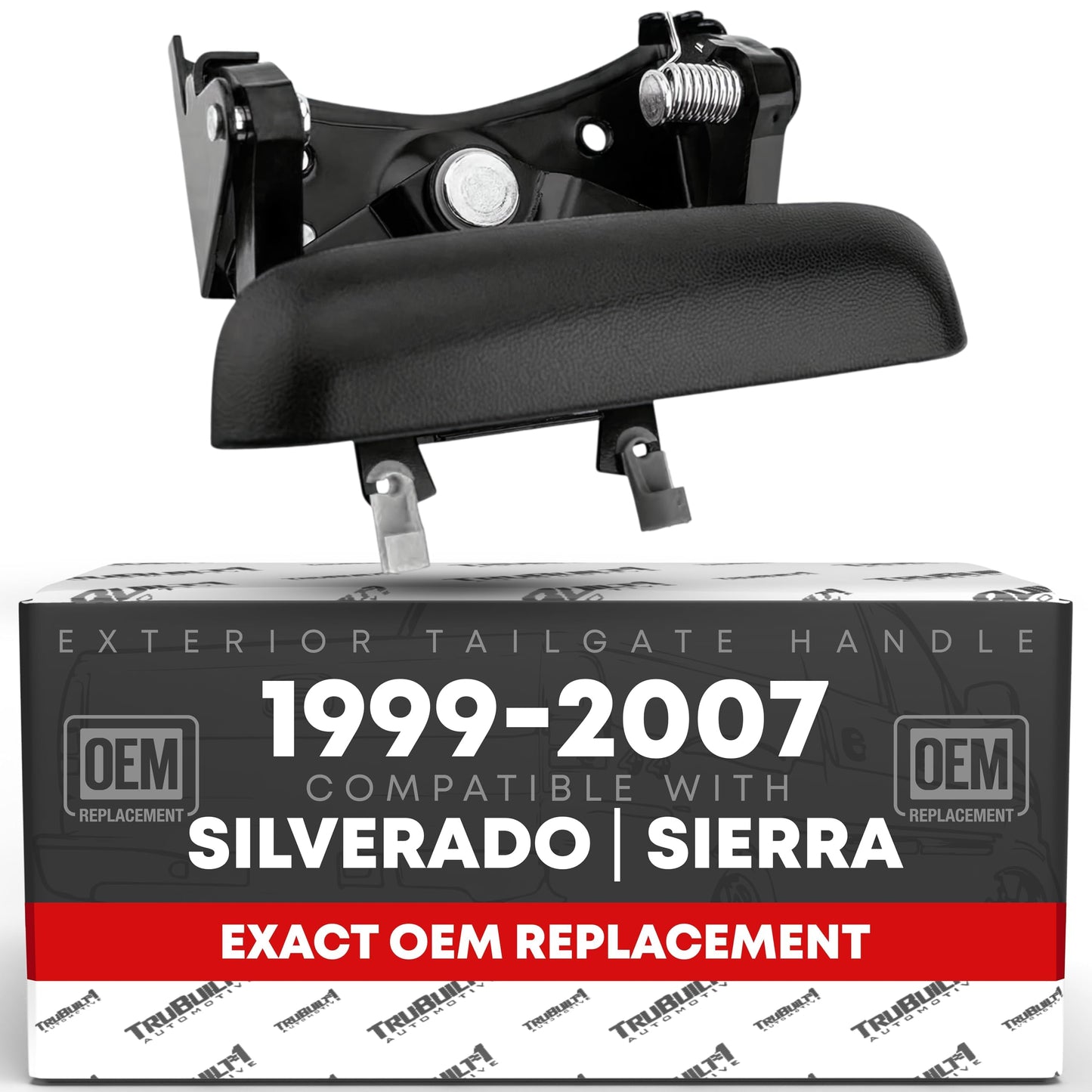 Chevrolet Silverado GMC Sierra Tailgate Handle Assembly - Textured Black - Tailgate Handle