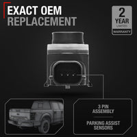 2015-2020 Ford F-150 Super Duty Car Parking Sensors 4 Pieces - Front or Rear Bumper Parking Aid Sensor Backup Reverse Parking Assist Kit