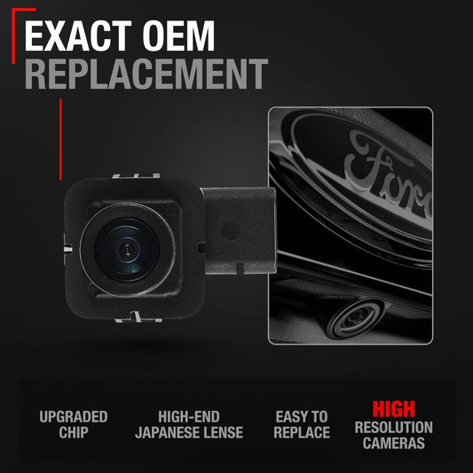 Ford Edge Rear View Backup Camera - Reverse Park Assist - 2013-2015
