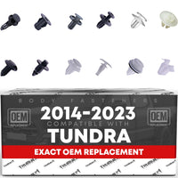 2014-2023 Toyota Tundra Body Fastener Kit 120 pcs for Bumper Grille Fender Door Trim Wheel Opening