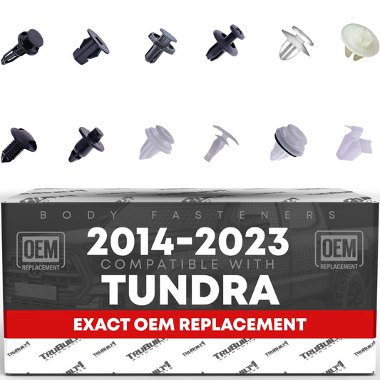 2014-2023 Toyota Tundra Body Fastener Kit 120 pcs for Bumper Grille Fender Door Trim Wheel Opening