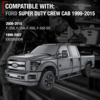 Ford F-250 Exterior Door Handle, Front Driver Side - Oxford White - Front Driver Door Handle