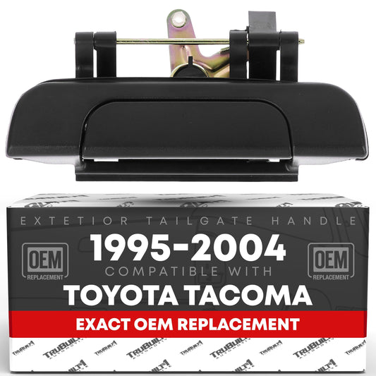 Toyota Tacoma Tailgate Handle - Liftgate Latch Assembly - Textured Black - Plastic - Tailgate Handle (Plastic)