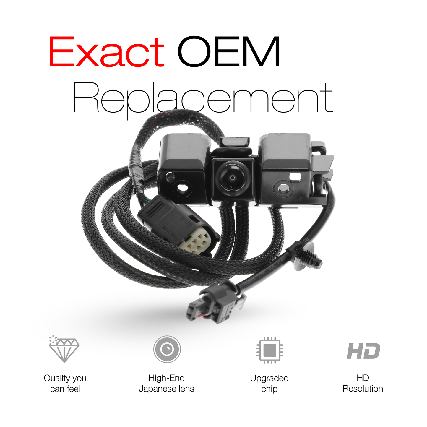 2016-2019 Chevrolet Silverado GMC Sierra Backup Camera - OEM Replacement Reverse Camera