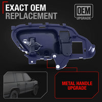 1995-2002 Chevrolet GMC C1500 K1500 C2500 K2500 C3500 K3500 C3500HD C5500 Suburban Interior Front/Rear Passenger Door Handle - Blue - Front & Rear Right Side