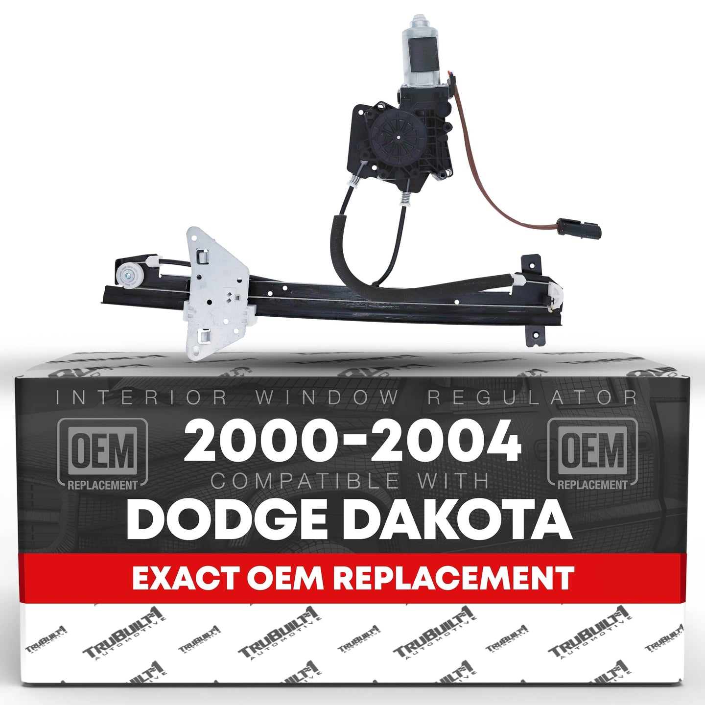 2000-2004 Dodge Dakota 1998-2003 Dodge Durango Power Window Regulator with Motor Assembly Front Driver Side