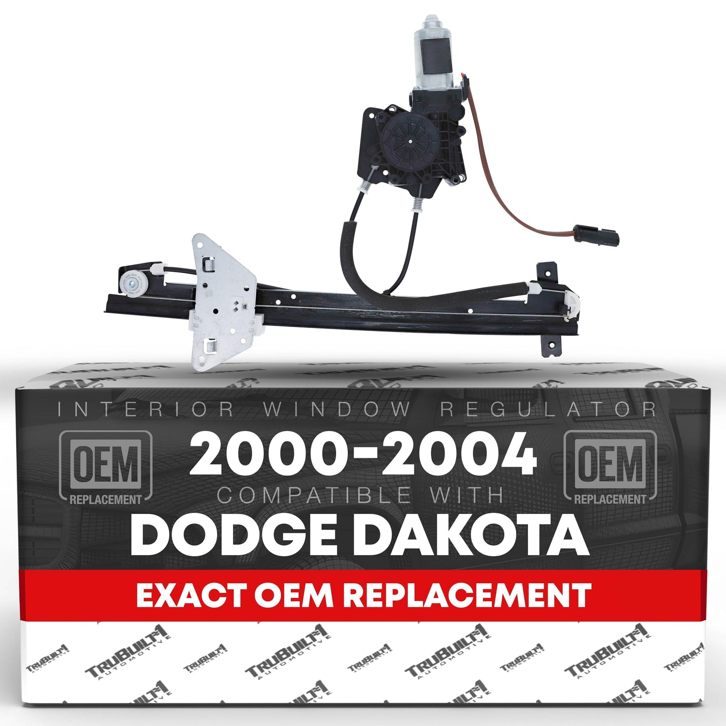 2000-2004 Dodge Dakota 1998-2003 Dodge Durango Power Window Regulator with Motor Assembly Front Driver Side